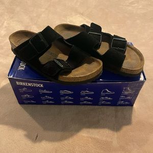 Birkenstock Arizona Soft Footbed Suede Leather